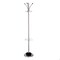 Homeroots 13 x 68 in. Brushed Steel Stand & Coat Rack 372949 - alternate 1